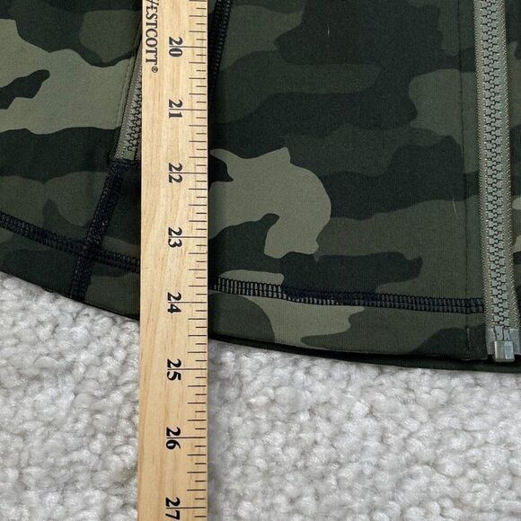 Lululemon Define Jacket Luon Heritage Camo Olive Green 12 - Picture 10 of 11